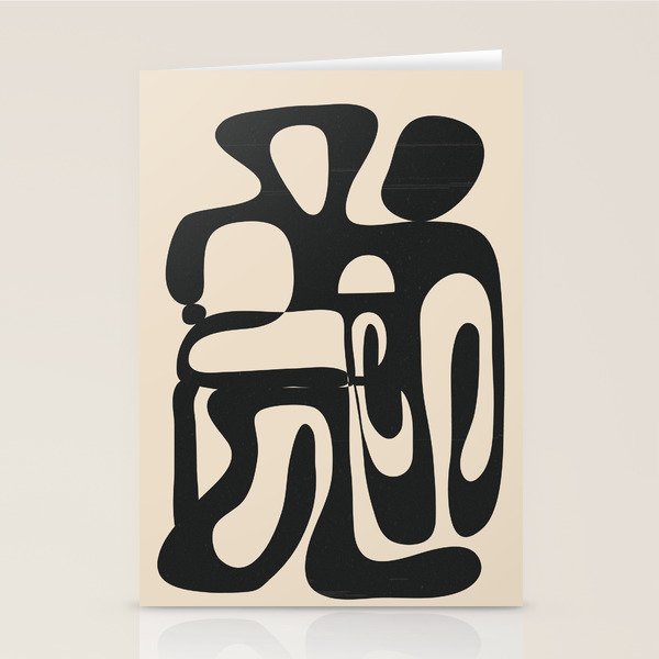 Abstract Minimal Art 1  Stationery Card Gallery Image 1