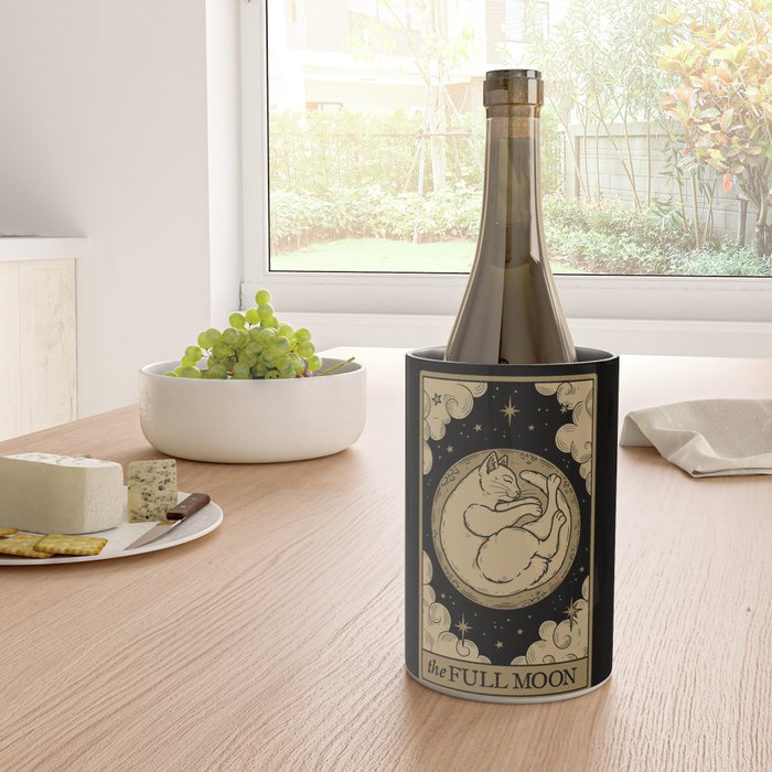 The Full Moon - Dark Background Wine Chiller Gallery Image 4