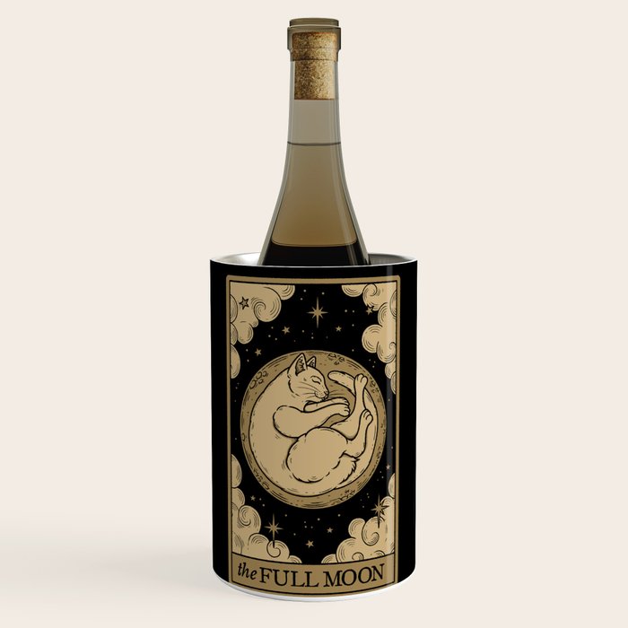 The Full Moon - Dark Background Wine Chiller Gallery Image 1