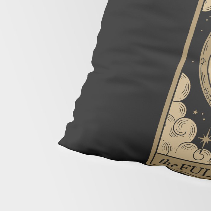 The Full Moon - Dark Background Pillow Sham Gallery Image 4