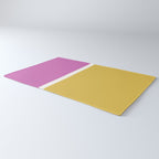 Color Block II Yellow Pink Rug Gallery Image 3
