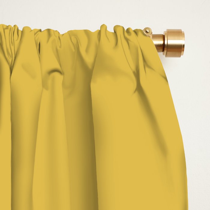 Color Block II Yellow Pink Window Curtain Gallery Image 2