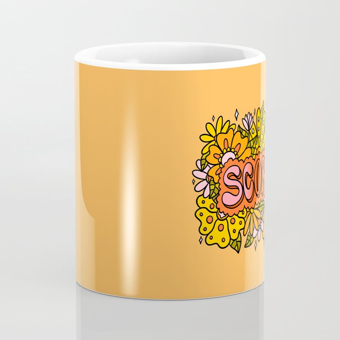 Scorpio Flowers Coffee Mug Gallery Image 4