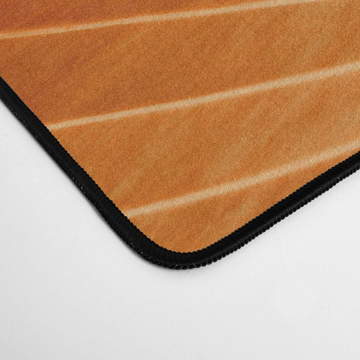 Leaves in Terracotta Color #decor #society6 #buyart Desk Mat Gallery Image 4