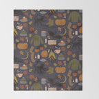 Autumn Nights Throw Blanket Gallery Image 2