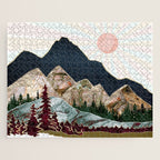 Retro Autumn Vista Jigsaw Puzzle Gallery Image 1