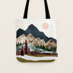 Retro Autumn Vista Tote Bag Gallery Image 1