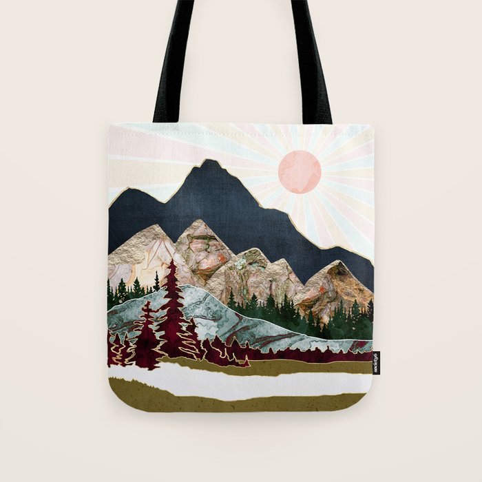Retro Autumn Vista Tote Bag Gallery Image 1