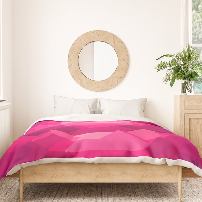 Gemstone - Ruby Duvet Cover Gallery Image 3