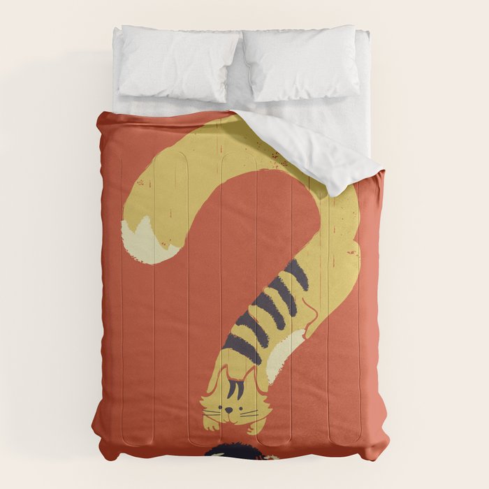 Question Mark (Curiosity Kills The Cat) Comforter Gallery Image 6