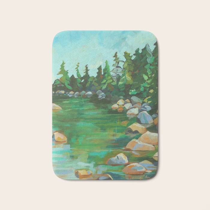 Remember Stillness No. 1 Bath Mat Gallery Image 1