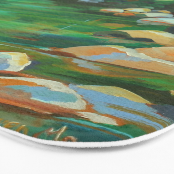 Remember Stillness No. 1 Bath Mat Gallery Image 3