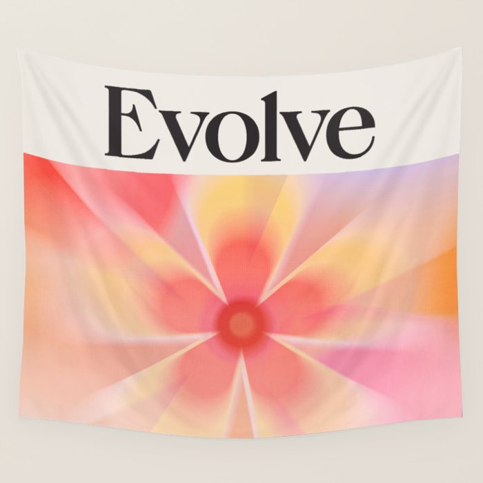 Evolve: Gradient Series 02 Wall Tapestry Gallery Image 1