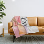 Evolve: Gradient Series 02 Throw Blanket Gallery Image 1