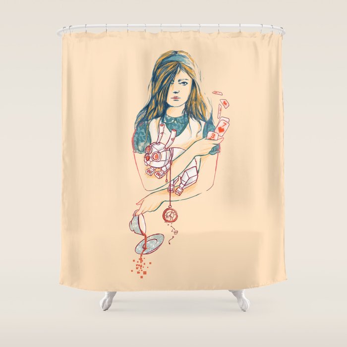 Alice Shower Curtain Gallery Image 1