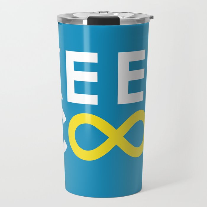 Forever coolness Travel Mug Gallery Image 1