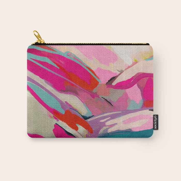pink landscape Carry All Pouch Gallery Image 1