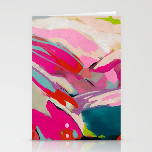 pink landscape Stationery Card Gallery Image 2