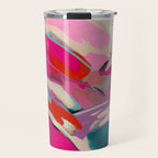 pink landscape Travel Mug Gallery Image 1