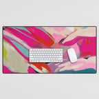 pink landscape Desk Mat Gallery Image 1