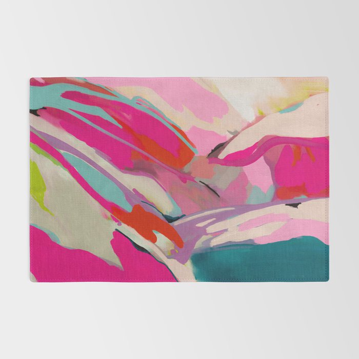 pink landscape Rug Gallery Image 2