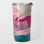 pink landscape Travel Mug Gallery Image 2
