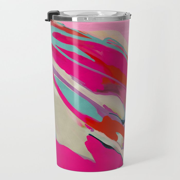 pink landscape Travel Mug Gallery Image 3