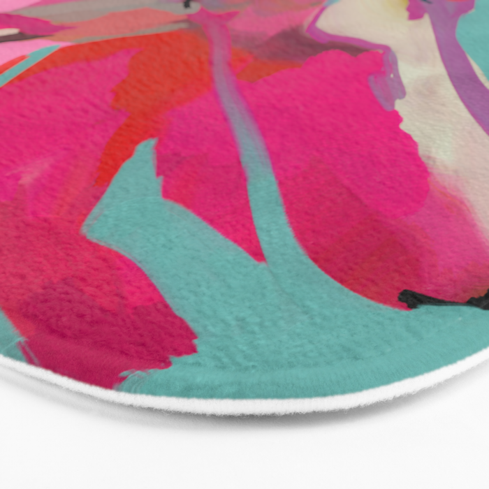 pink landscape Bath Mat Gallery Image 3