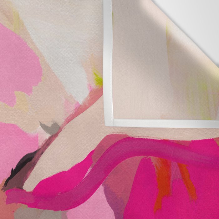 pink landscape Wall Tapestry Gallery Image 3