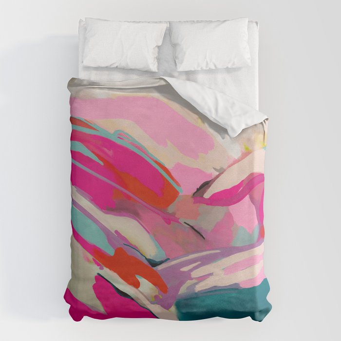 pink landscape Duvet Cover Gallery Image 1