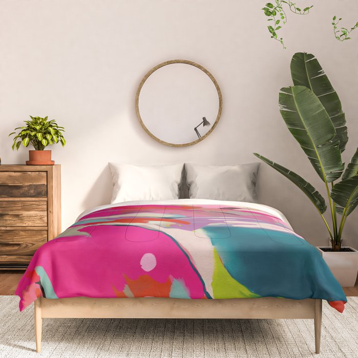 pink landscape Comforter Gallery Image 3