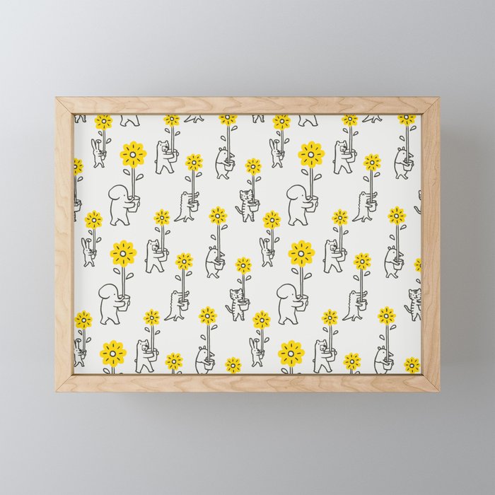 Seed of Hope (Pattern) Mini Art Print Gallery Image 1