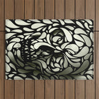 Skull Outdoor Rug Gallery Image 1