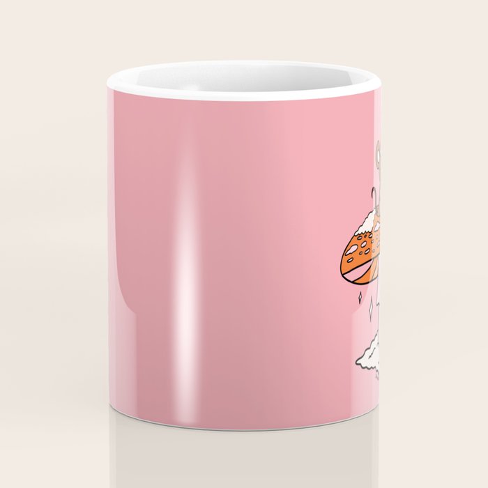 Christmas Mouse on a Mushroom Coffee Mug Gallery Image 4