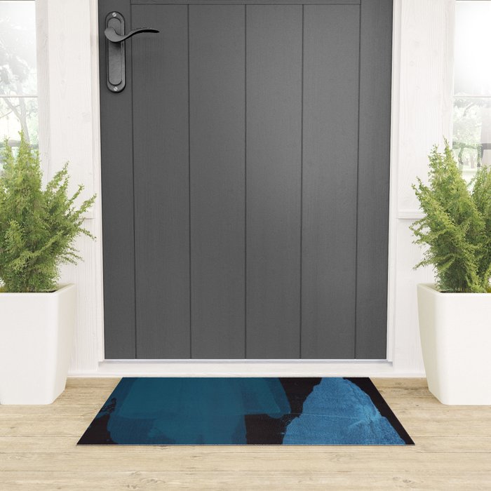 Dark Abstract Welcome Mat Gallery Image 3