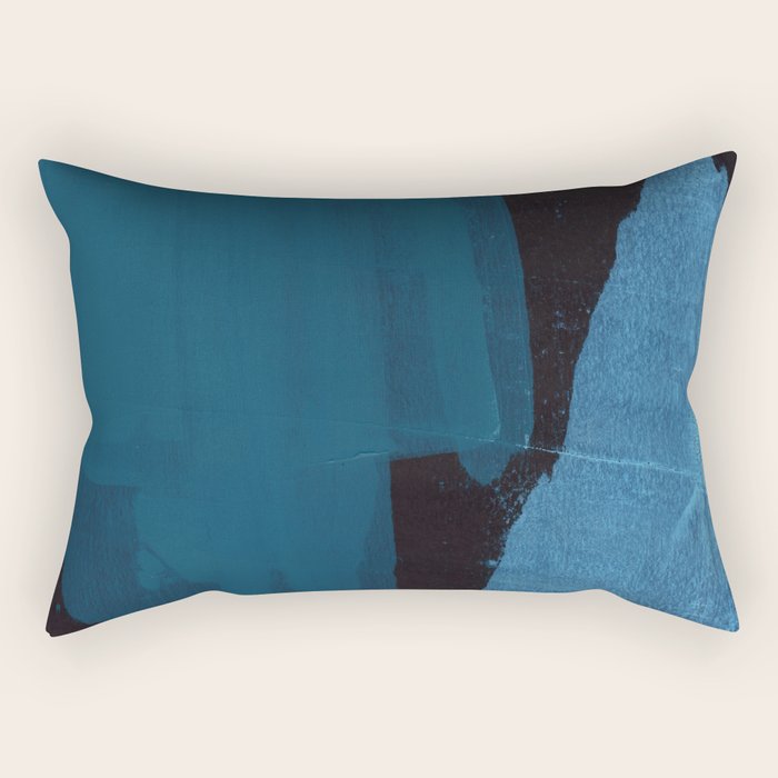 Dark Abstract Rectangular Pillow Gallery Image 1