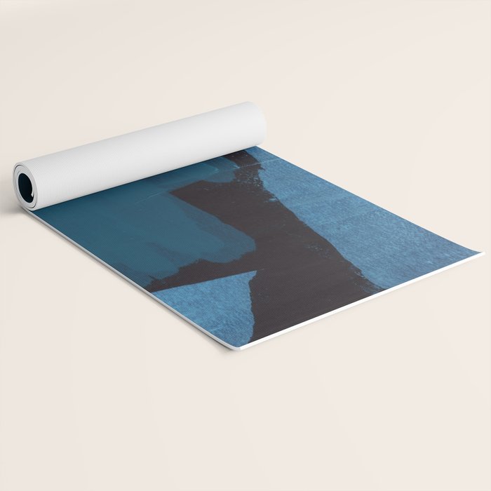Dark Abstract Yoga Mat Gallery Image 2