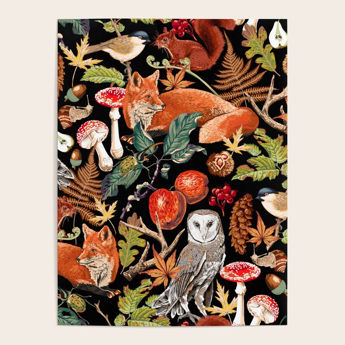 AUTUMN WOODLAND Poster Gallery Image 4