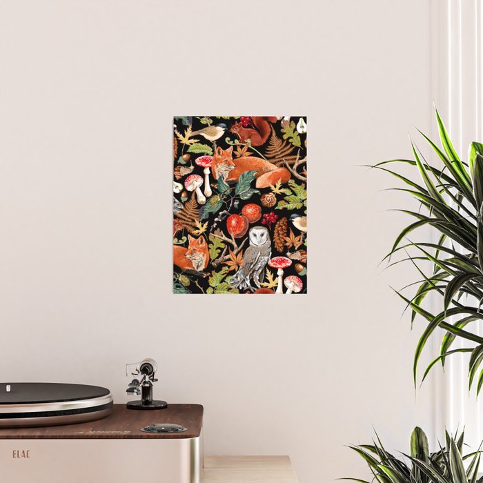 AUTUMN WOODLAND Poster Gallery Image 2