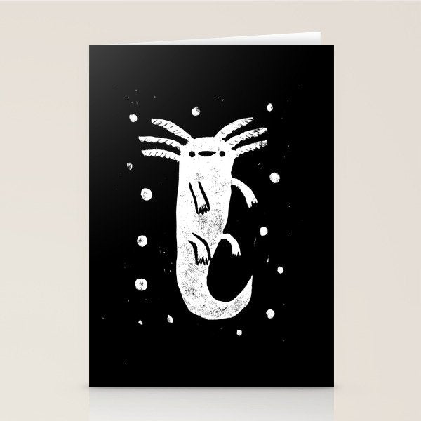 Axolotl Stationery Card Gallery Image 2