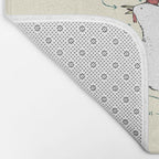 Anatomy of a Chicken Bath Mat Gallery Image 2