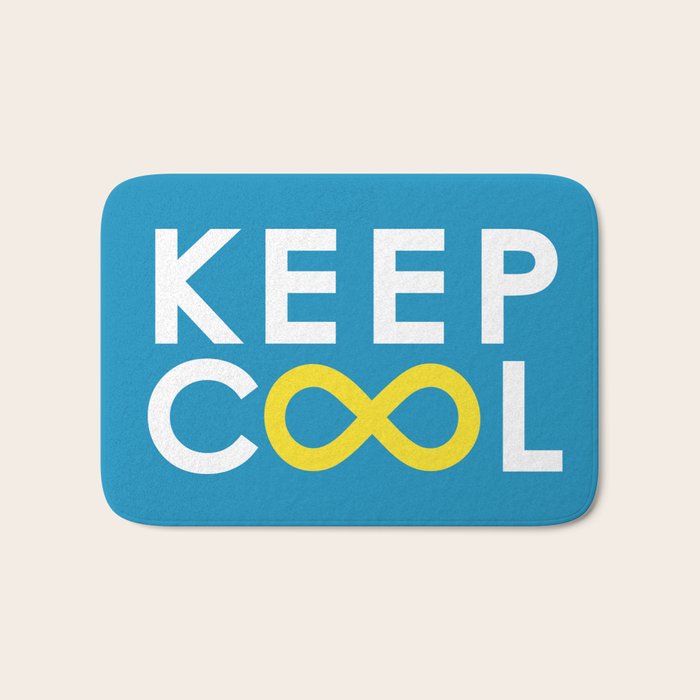 Forever coolness Bath Mat Gallery Image 1