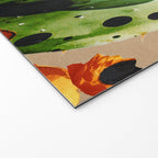 Abstract Modern Cactus 1 Welcome Mat Gallery Image 2