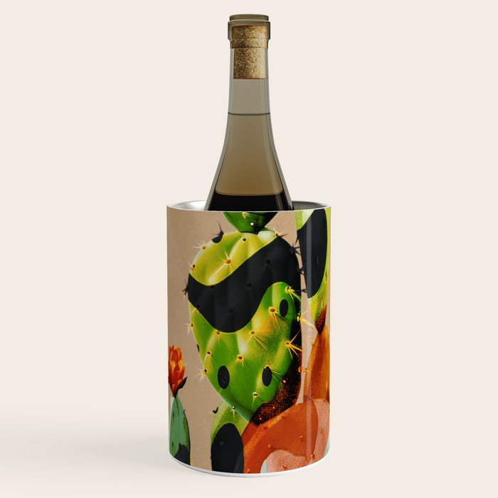 Abstract Modern Cactus 1 Wine Chiller Gallery Image 2
