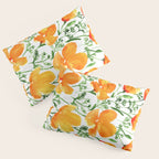 Watercolor California poppies Pillow Sham Gallery Image 3