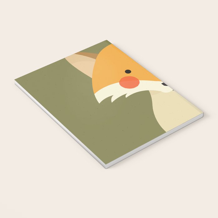Red Fox, Animal Portrait Notebook Gallery Image 3