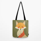 Red Fox, Animal Portrait Tote Bag Gallery Image 2