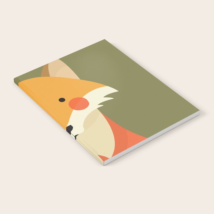 Red Fox, Animal Portrait Notebook Gallery Image 1
