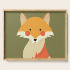 Red Fox, Animal Portrait Serving Tray Gallery Image 1
