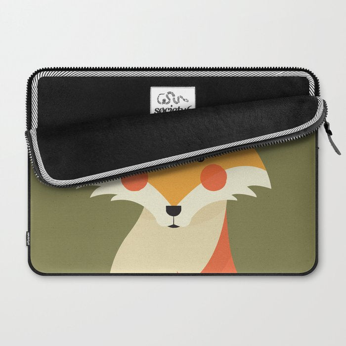 Red Fox, Animal Portrait Laptop Sleeve Gallery Image 2